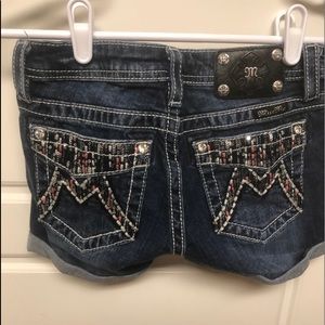 Girls miss me shorts